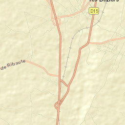 Lieuran-lès-Béziers Street Map