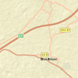 Montblanc Street Map