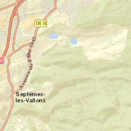 Septèmes-les-Vallons Street Map