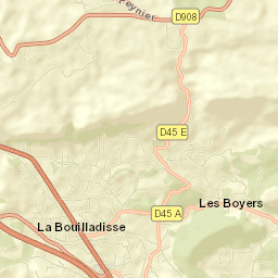 La Bouilladisse Street Map