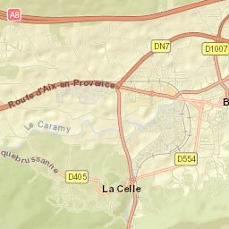 La Celle Street Map