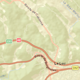 Le Luc Street Map