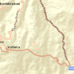 Volterra Street Map