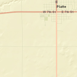 Platte Street Map
