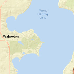 Dickinson County Street Map