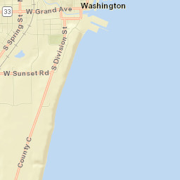 Port Washington Street Map