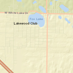 Lakewood Club Street Map
