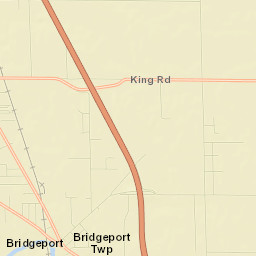 Bridgeport Street Map