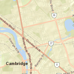 Cambridge Street Map