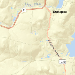 Sunapee Street Map