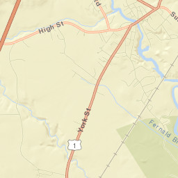 Kennebunk Street Map