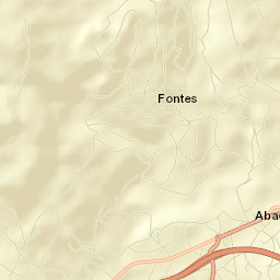Abadín Street Map