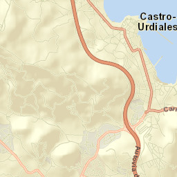 Castro-Urdiales Street Map