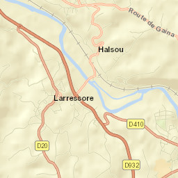 Larressore Street Map