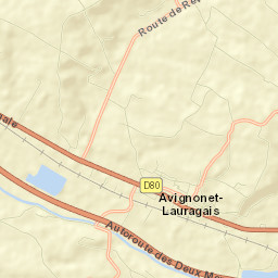 Avignonet-Lauragais Street Map