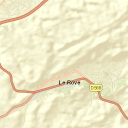 Le Rove Street Map
