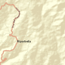Riparbella Street Map