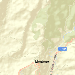 Montone Street Map