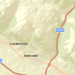 Semonte-Casamorcia Street Map