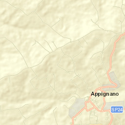 Appignano Street Map