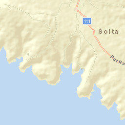 Šolta Street Map