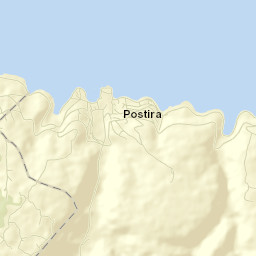 Postira Street Map