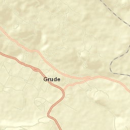 Grude Street Map