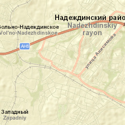 Vol’no-Nadezhdinskoye Street Map