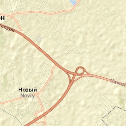 Novyy Street Map