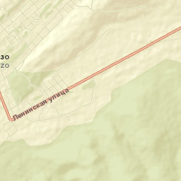 Lazo Street Map