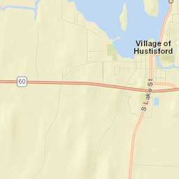 Hustisford Street Map