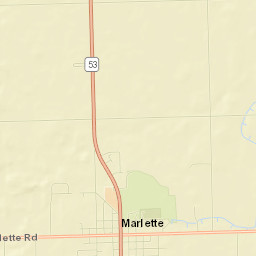 Marlette Street Map
