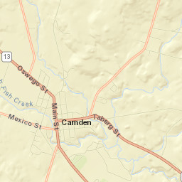 Camden Street Map