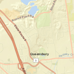 Glens Falls North Street Map