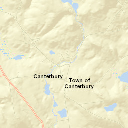 Canterbury Street Map