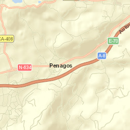 Penagos Street Map