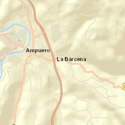 Ampuero Street Map
