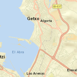 Getxo Street Map