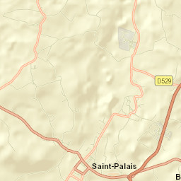 Saint-Palais Street Map