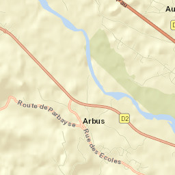 Arbus Street Map
