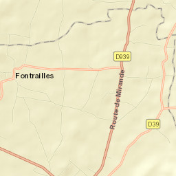 Trie-sur-Baïse Street Map