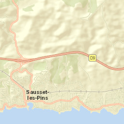Sausset-les-Pins Street Map