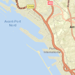 Saint-Louis Street Map