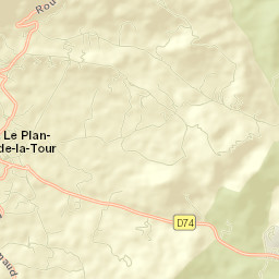 Le Plan-de-la-Tour Street Map