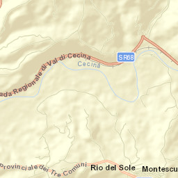 Montescudaio Street Map