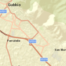 Padule-San Marco Street Map