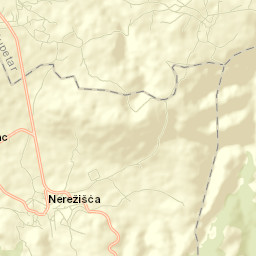 Nerežišća Street Map