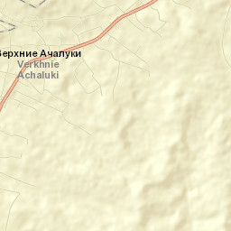 Verkhniye Achaluki Street Map