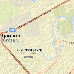 Staraya Sunzha Street Map