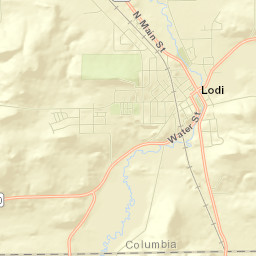 Lodi Street Map